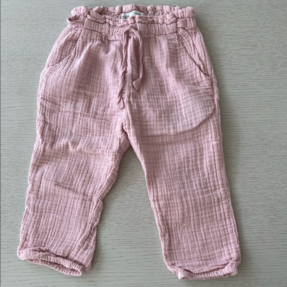 Zara Children’s Pants in Light Pink - Size 12-18 months